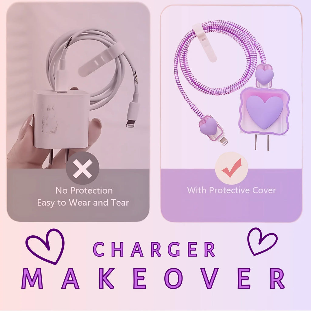 Purple Heart Charger Protector