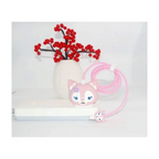 Pink Cat Charger Protector