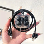 Black Bow Charger Protector