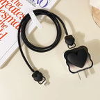 Black Heart Charger Protector